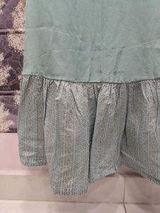 💥 DIWALI OFFER 💥 Elegant Mint Green Kurta Set