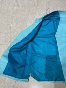 Blue Vest And Kurta Pajama Set