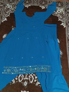 Blue Harem Pants