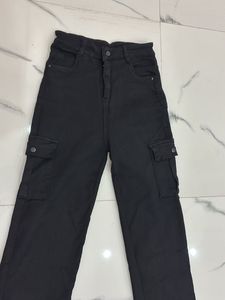 Black Cargo Pants