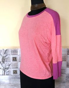 🎁Buy 2 Get 1 Free🎁Size S/M Pink &amp; Purple Top