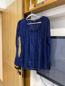 Stylish Navy Blue Top