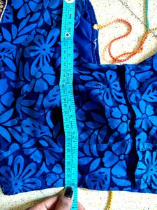 🔥sale🔥Blue 💙net  Blouse For Women