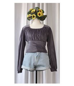 Korean Velvet Top