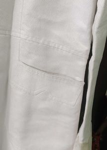 Fur Collar White Coat by Laks*ita