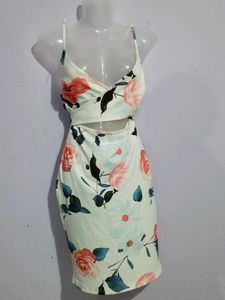 FLORAL BODYCON