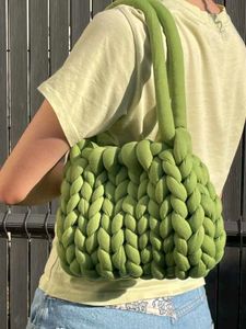 Chunky Yarn Crochet Bag