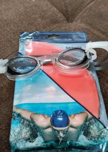 Swim Cap, Goggles, and Case