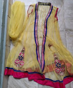 Yellow Lehenga For Girls