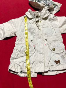 H&amp;M Floral-Lined Hooded Jacket for Kids