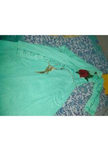 Women Dress Long Gown Patch Work
