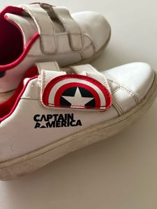 Captain America 🇺🇸 White Shoes