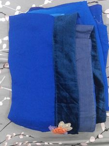 Elegant Blue Dress Material