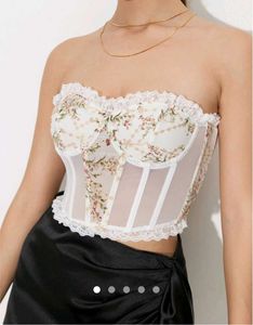 ❤️‍🔥Floral Lace Bustier Corset Top❤️‍🔥