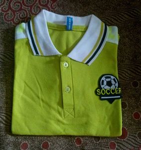 Soccer Patch Polo Shirt - Youth