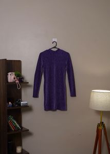 Purple Mini Dress