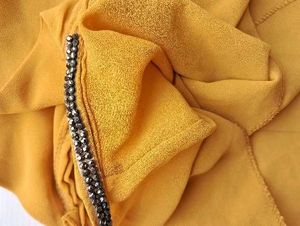 Yellow Branded Top