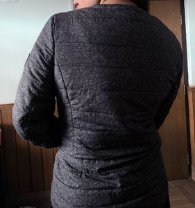 🌸Cozy Charcoal Quilted Jacket for Women🌸