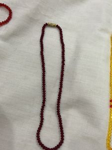 Set Of 4 Crystal Bead Necklace
