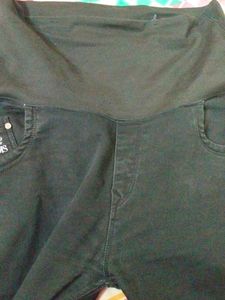 🖤 Jet Black Derma Denim Pants/ Premium Jeans