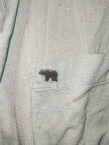 Light Green Casual Shirt,The Bear House