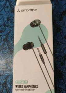 Dubstep Bluetooth Speaker, Ambrane Earphone