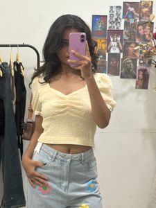 Butter Yellow Top