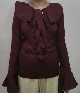 Burgundy Colour Top/Tunics