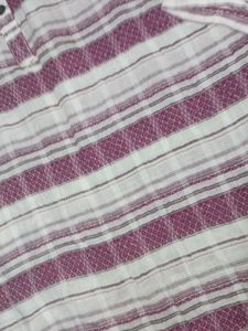 Striped Shirt Kurta,