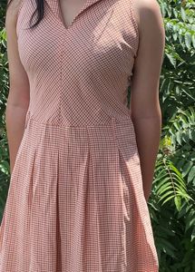 Vintage Gingham Dress