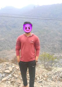 Maroon Hooded Sweatshirt / Hoodie | Casual Wear