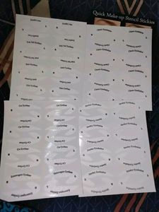 Eye Makeup Stencil Stickers