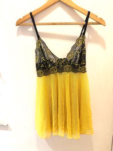 Beautiful Lace And Mesh Top