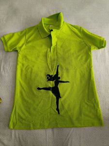 Neon Green Polo Tshirt