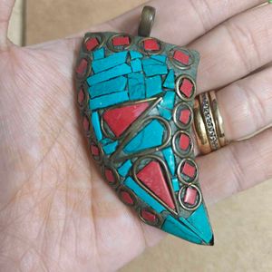 Vintage Turquoise Pendant