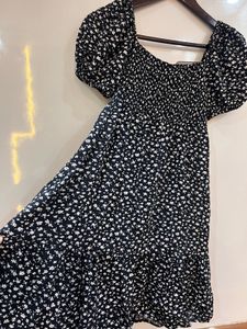 Floral Print Mini Dress