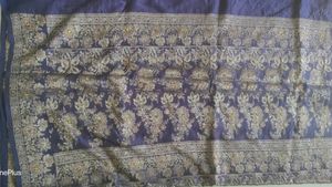 Worked Like New Pink Saree With Blouse