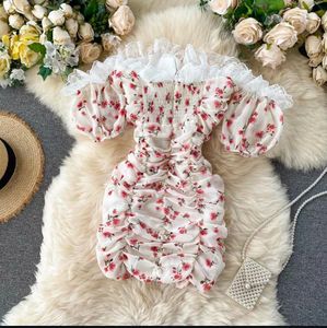 Off Shoulder Mini Dress