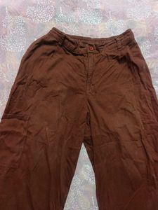 Zudio Baggy Wide leg Cargo Pants (women&#39;s)