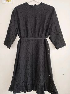 Black Arla lace Dress