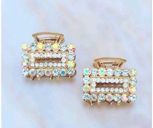 Sparkling Rhinestone Hair Claws