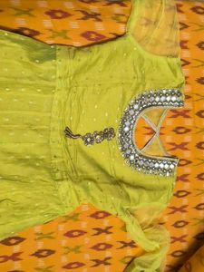 Ethic gown With Dupatta