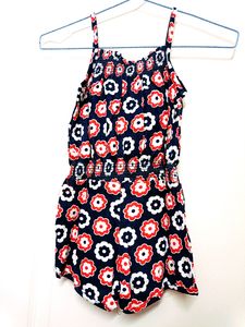 Jumpsuit In Cotton Print For 1 To 2 Year