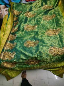 Bridal Saree With Blouse Piece