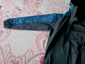 Blue &amp; Black Outdoor Jacket