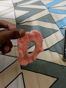Handmade Crochet Hair Scrunchies