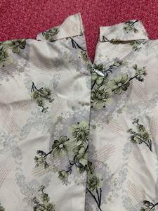 Girls Floral Striped Dress