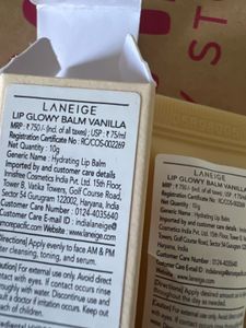 Laneige Lip Glowy Balm Vanilla