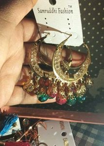 Multi Colour Earings