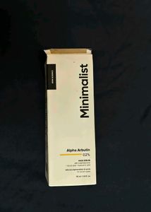 Minimalist Alpha Arbutin Serum